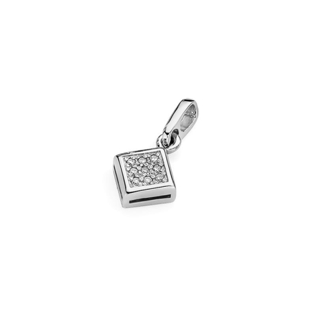 Przejdź do produktu Zawieszka z białego złota 585 z diamentami 0,045ct The Diamonds
