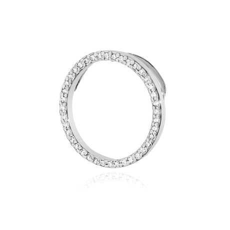 Przejdź do produktu Zawieszka z białego złota 585 z diamentami 0,20ct The Diamonds