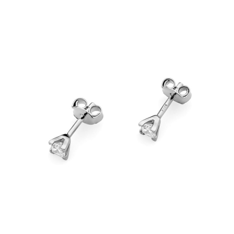 Przejdź do produktu Kolczyki z białego złota 585 z diamentami 0,30ct The Diamonds