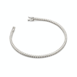 Bransoletka z białego złota 585 z diamentami 1,07ct The Diamonds