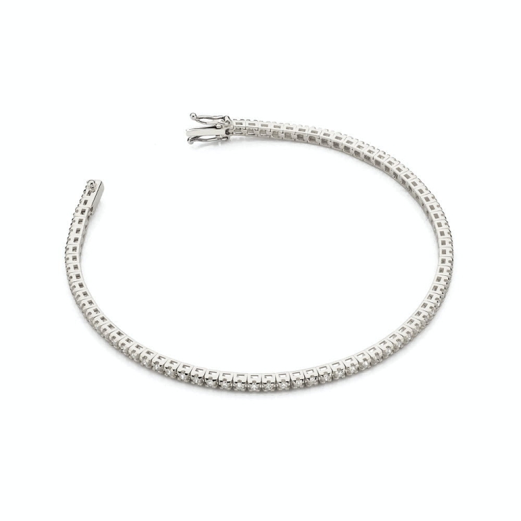 Bransoletka z białego złota 585 z diamentami 1,07ct The Diamonds