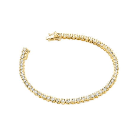 Przejdź do produktu Bransoletka z żółtego złota 585 z diamentami 2,16ct The Diamonds B32948
