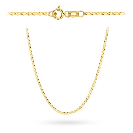 Przejdź do produktu Łańcuszek złoty - gucci - 50cm - 1,2mm (waga: 2,08g)