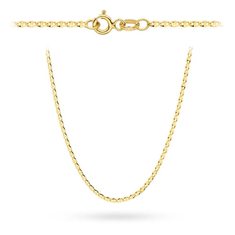 Łańcuszek złoty - gucci - 50cm - 1,2mm (waga: 2,08g)