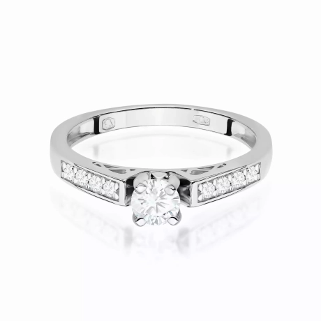 Przejdź do produktu Pierścionek BW0198 Diament Laboratoryjny 0,30ct białe złoto