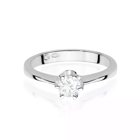 Przejdź do produktu Pierścionek BW0220 Diament Laboratoryjny 0,30ct białe złoto