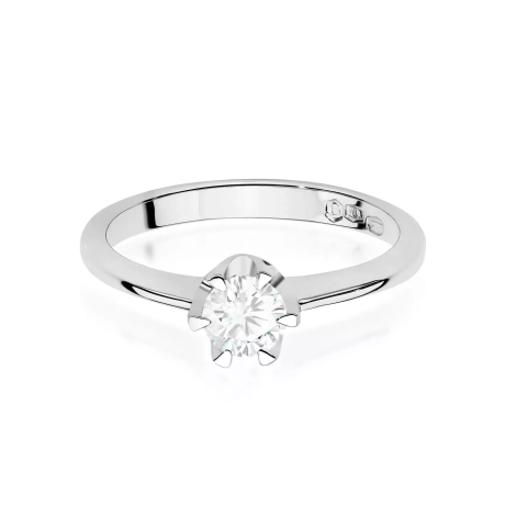 Przejdź do produktu Pierścionek BW0220 Diament Laboratoryjny 0,70ct białe złoto
