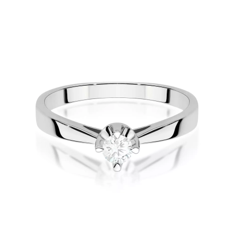 Przejdź do produktu Pierścionek BW0293 Diament Laboratoryjny 0,20ct białe złoto