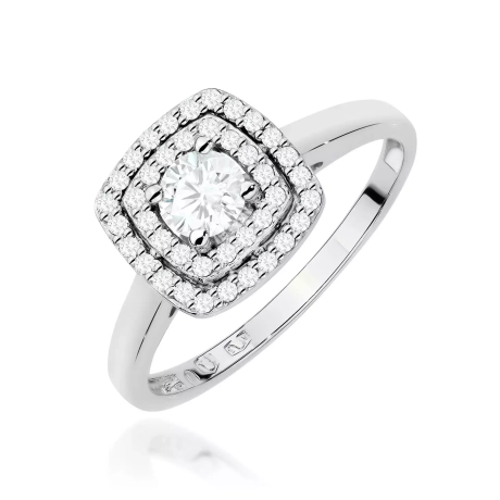 Przejdź do produktu Pierścionek BW0345 Diament Laboratoryjny 0,30ct białe złoto 