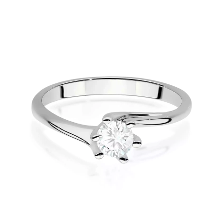 Przejdź do produktu Pierścionek BW0423 Diament Laboratoryjny 0,50ct białe złoto 