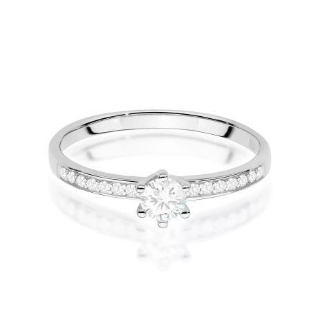 Przejdź do produktu  Pierścionek BW0459 Diament Laboratoryjny 0,25ct białe złoto