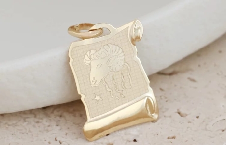 Przejdź do produktu Zawieszka znak zodiaku baran na papirusie (Gramatura: 0.44) 