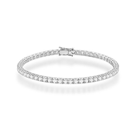 Przejdź do produktu Bransoletka BR0031 z diamentami laboratoryjnymi białe złoto