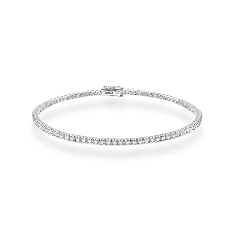 Przejdź do produktu Bransoletka BR0031 z diamentami laboratoryjnymi białe złoto