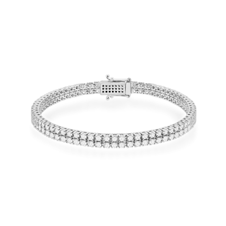 Przejdź do produktu Bransoletka BR0034 z diamentami laboratoryjnymi białe złoto 