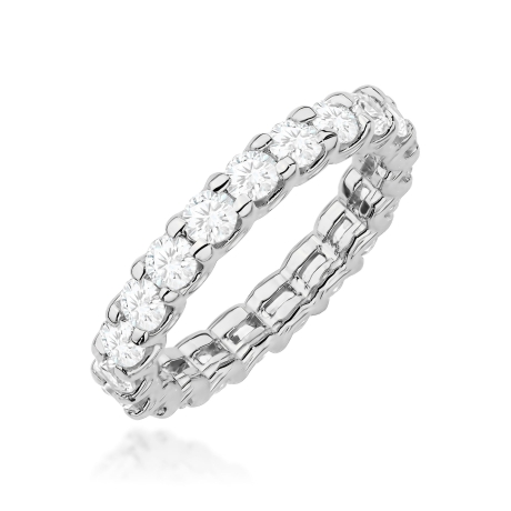 Przejdź do produktu Pierścionek BW0515 z diamentami laboratoryjnymi białe złoto 