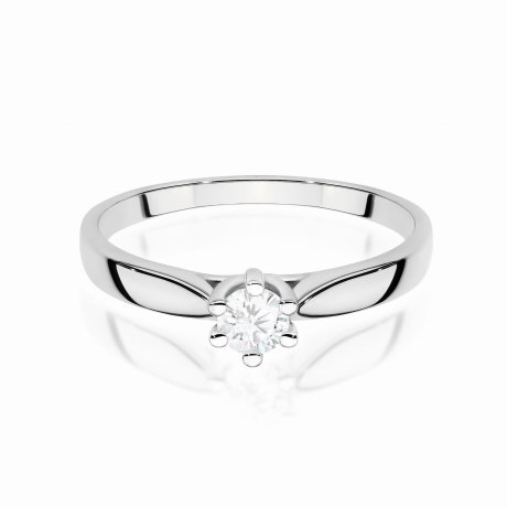 Przejdź do produktu Pierścionek BW0222 Diament Laboratoryjny 0,30ct białe złoto