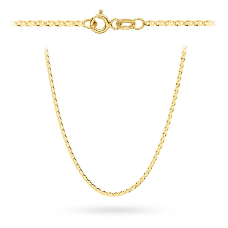 Przejdź do produktu Łańcuszek złoty pr. 585 - splot gucci 70cm (Gramatura: 2.77)