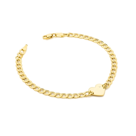 Przejdź do produktu Bransoletka z żółtego złota 585 z diamentami 0,005ct The Diamonds B006