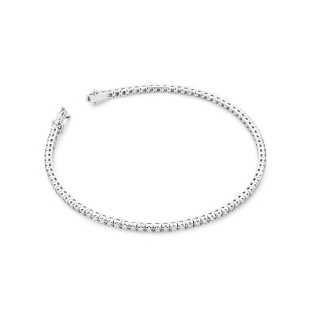 Przejdź do produktu Bransoletka z białego złota 585 z diamentami 1,20ct The Diamonds B39150